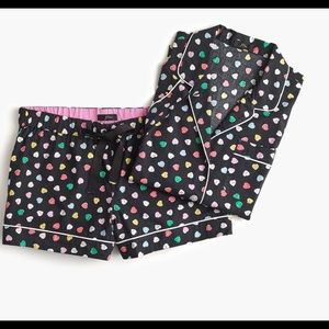 J.Crew Printed Vintage Pajama Set